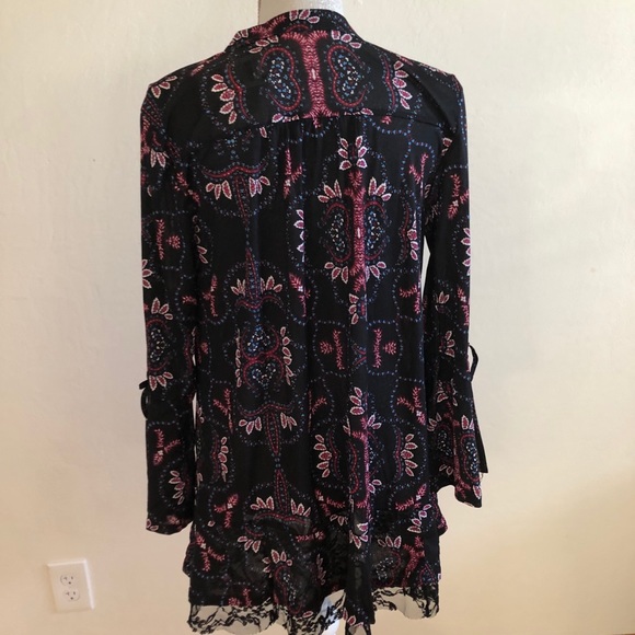 Style & Co V-Neck Boho Top - Picture 4 of 8